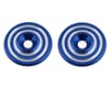 Avid RC Ringer Aluminum Wing Buttons (Blue) (2)