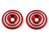 Avid RC Ringer Aluminum Wing Buttons (Red) (2)