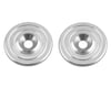 Avid RC Ringer Aluminum Wing Buttons (Silver) (2)