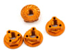Avid RC Triad 4mm Light Weight Serrated Wheel Nut Set (4) (Orange)