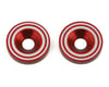 Image 1 for Avid RC Kyosho 1/8 Wing Washers (Red)