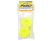 Image 2 for Avid RC 12mm Hex Satellite 2.2" Front Buggy Wheels (Yellow) (2) (B6/RB6/YZ2)