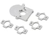 Image 1 for Axial AXP8 Aluminum Transmission Motor Plate Set (Silver)