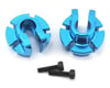 Image 1 for Axial 12mm Aluminum Shock Spring Retainer (Blue) (2)