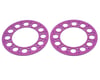 Image 1 for Axial Holey Rollers Beadlock Rings (Purple) (2)