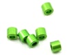 Image 1 for Axial 5x6mm Aluminum Spacer (Green) (6)