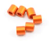Image 1 for Axial 6x6mm Spacer (Orange) (6)