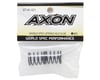 Image 2 for Axon World Spec HLS Touring Car Shock Spring (C2.55) (2) (White)