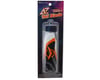 Image 2 for Azure Power 105mm Carbon Fiber Tail Blade Set (Orange/White)