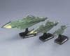 Image 1 for Bandai Great Imperial Garmillas Astro Fleet Garmilas Warships “Yamato 2202”, Bandai Hobby 1/1000 Star Blazers