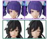 Image 1 for Bandai 30MS Option Hair Style & Face Parts (Mamimi/Sakuya) Accessory Kit