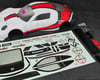 Image 2 for Bittydesign P-GT3R Pre-Painted 1/7 Supercar Body (White/Red)