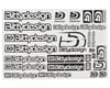Image 1 for Bittydesign On-Road Fuel Proof Decal Sheet