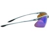 Image 2 for Optic Nerve Tightrope Sunglasses (Matte Carbon) (Brown Blue Mirror Lens)