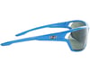 Image 3 for Optic Nerve Dedisse Sunglasses (Shiny Blue) (Smoke/Silver Flash Lens)