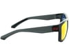 Image 2 for Optic Nerve Vettron Sunglasses (Matte Carbon/Black) (Smoke Red Mirror Lens)
