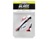 Image 2 for Blade Complete Canopy w/Vertical Fin (White) (mSR X)