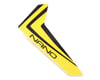 Image 1 for Blade Yellow Vertical Fin w/Decal