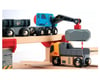 Image 2 for Brio Rail & Road Loading Wooden Train Set