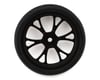 Image 3 for Team Brood B-Mag Front Drag Wheels w/LP Belted Tires (Non-Glued) (Black) (2)