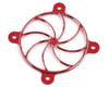 Image 1 for Team Brood Aluminum 50mm Fan Cover (Red)