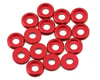 Image 1 for Team Brood 3mm 6061 Aluminum Button Head Washer (Red) (16)