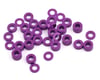 Image 1 for Team Brood 3x6mm 6061 Aluminum Ball Stud Washer Full Kit (Purple) (32)