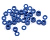 Image 1 for Team Brood 3x6mm 6061 Aluminum Ball Stud Washer Full Kit (Blue) (32)