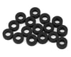 Image 1 for Team Brood 3x6mm 6061 Aluminum Ball Stud Washers Large Kit (Black) (16)