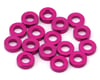 Image 1 for Team Brood 3x6mm 6061 Aluminum Ball Stud Washers Medium Kit (Pink) (16)
