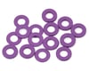 Image 1 for Team Brood 3x6mm 6061 Aluminum Ball Stud Washers Small Kit (Purple) (16)