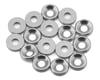 Image 1 for Team Brood 3mm 6061 Aluminum Countersunk Washer (Silver) (16)