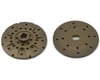 Image 1 for Team Brood Aluminum Drilled Slipper Plates (2) (Associated B74)