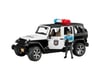 Image 1 for Bruder Toys Bruder 2526 Jeep Rubicon Police car with Policeman