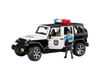 Image 2 for Bruder Toys Bruder 2526 Jeep Rubicon Police car with Policeman