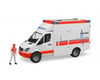 Image 1 for Bruder Toys Bruder MB Sprinter Ambulance with Driver Vehicle