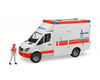 Image 2 for Bruder Toys Bruder MB Sprinter Ambulance with Driver Vehicle