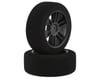 Image 1 for BSR Racing Drag Foam Tires (Black) (2) (26mm Wide) (25 Shore)