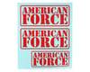 Image 1 for CEN American Force Decal (Red)