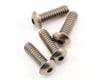 Image 1 for CRC 3/8x4/40 Stainless Steel Button Head Screw (4)