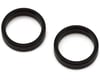 Image 1 for CRC 2mm x 0.25" Black Axle Spacers (2)