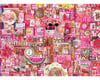 Image 1 for Cobble Hill Puzzles Pink Puzzle (1000pcs)