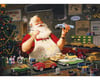 Image 1 for Cobble Hill Puzzles Santa Painting Cars Puzzle (1000pcs)