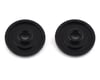 Image 1 for Custom Works Sprint Car Aluminum Wing Buttons (Black) (2)