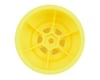 Image 2 for DE Racing Gambler Rear Late Model Wheels (AE/TLR) (Yellow)