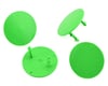 Image 1 for DE Racing Gambler Dirt Oval Mud Plugs (Green) (4)