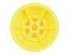 Image 2 for DE Racing Gambler 3/8" Bearing Front Wheels (Custom Works/GFRP) (Yellow)