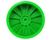Image 2 for DE Racing 14mm Hex "Speedline" 2.2 4WD Front Buggy Wheels (2) (DEX410) (Green)