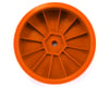 Image 2 for DE Racing 14mm Hex "Speedline" 2.2 4WD Front Buggy Wheels (2) (DEX410) (Orange)