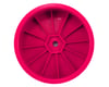 Image 2 for DE Racing 12mm Hex "Speedline" 2.2 4WD Front Buggy Wheels(2) (ZX6) (Pink)